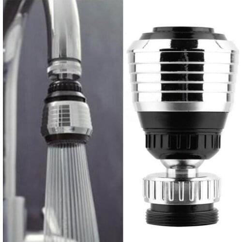360 Degree Swivel Faucet Aerator Adjustable Dual Mode Sprayer Filter Diffuser Nozzle Faucet Connector Kitchen Faucet Bubbler