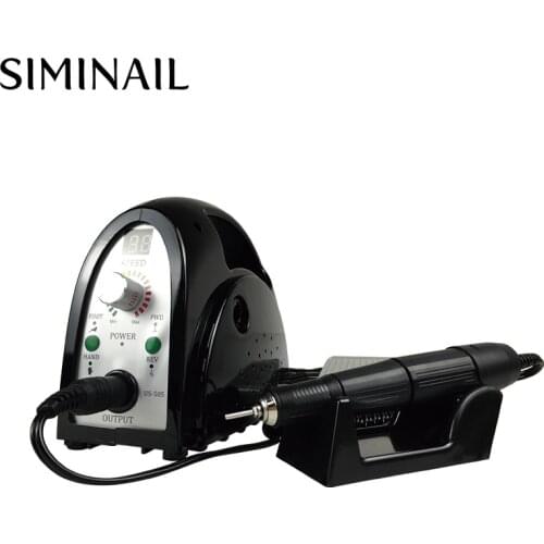 SIMINAIL Professional Electric Nail Drill Machine Manicure Set 35000rpm 65w US Plug 35000 RPM Black Pink Red High Speed Power