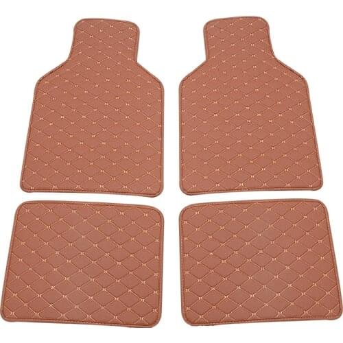 Car Mats Universal High Quality Leather Car Floor Mats Suitable for 99% All Models Car Accessories Comfortable and Durable