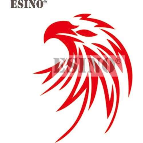 Car Styling Eagle Head Car Creative Decorative Auto Decal Cartoon Car Sticker PVC 3D Carving Body Decal Pattern Vinyl
