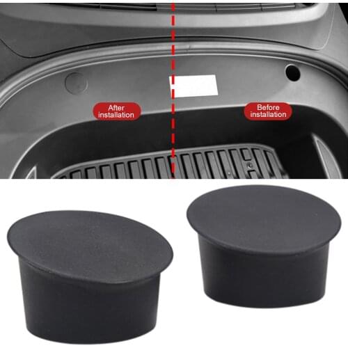 For Tesla Model 3 2021 Front Trunk Storage Box Screw Protection Cover 2PCS