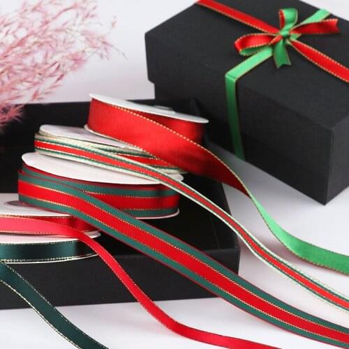 Home Decor gift box packaging ribbon colorful bowknot Party Christmas /Wedding decoration baking cake topper ribbon Webbing