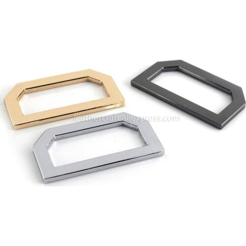1pcs Metal Mold Formed D Ring Buckle for Webbing Backpack Bag Parts Leather Craft Strap Belt Purse Pet Collar Clasp High Quality