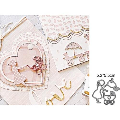 Craft dies metal cutting dies cut die baby carriage supplies Scrapbooking dies paper craft knife mould blade punch stencils dies