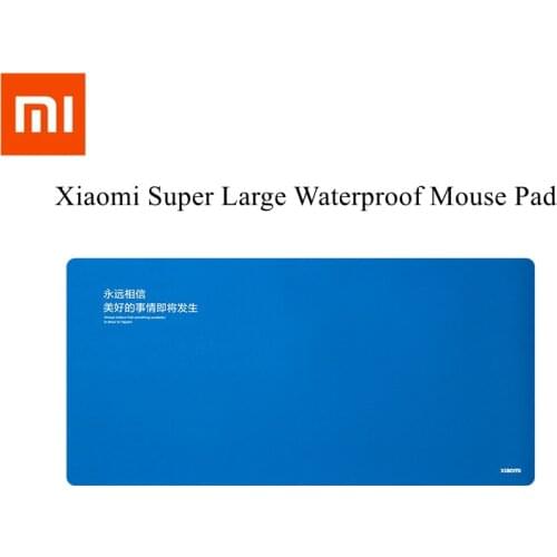 Original Xiaomi Mi Large Waterproof Mouse Pad Oversized Laptop Pad Non-Slip Desk Pad Soft Mouse Mat Big Gaming Keyboard Pad