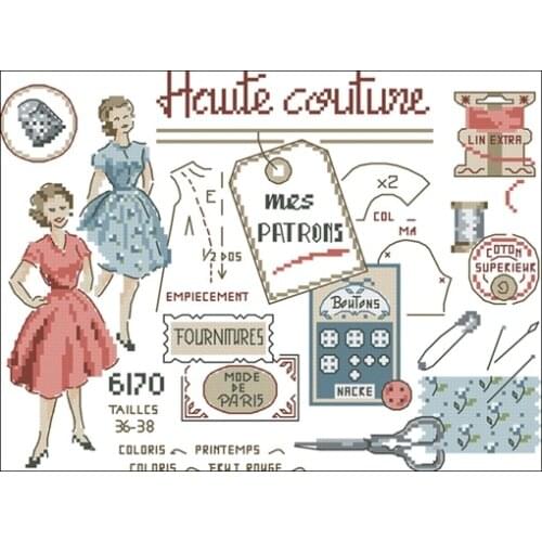 Genuine Product Egypt Long-staple Cotton Self-Made cross stitch kits Suite Magazine-Love Sewing of Mom