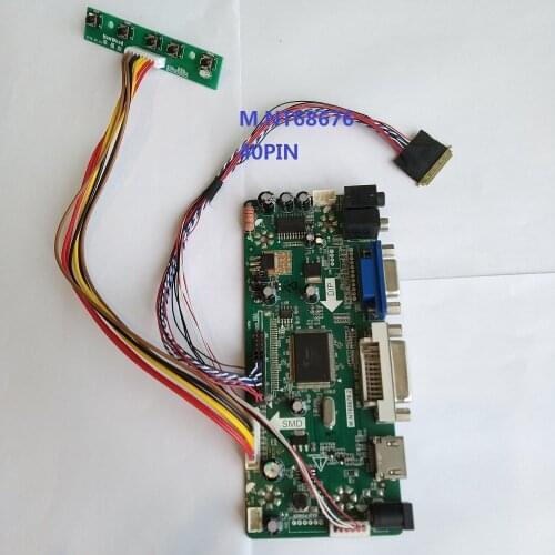 Controller board For LP156WF1/(TL)(F3) M.N68676 15.6" 1080P 1920*1080 screen panel 2019 HDMI LED VGA LCD card DVI kit