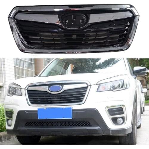 Fit for 2019 2020 2021 Subaru Forester Net modified black mid-net high-quality ABS grille