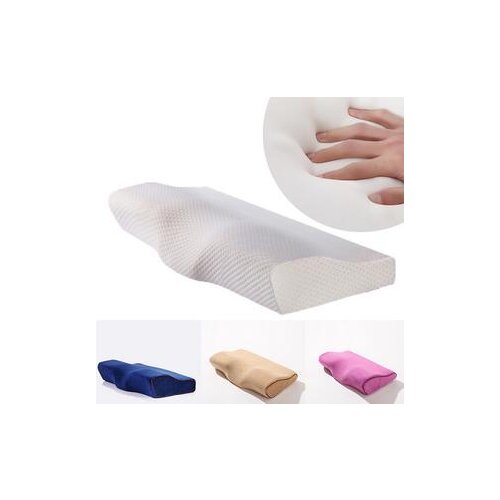 High quality Neck Pillow Memory Foam Bedding Pillow Neck Protection Slow Rebound Butterfly Shaped Cervical Pillow For sleeping