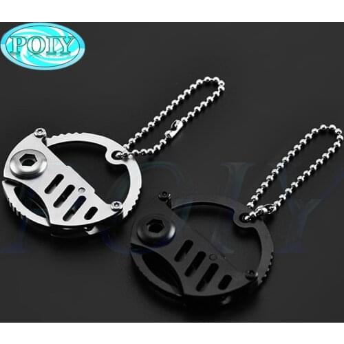 Mini Portable Folding Coin Knife EDC Carry Tool Small Pocket Keychain Hanging Key Chain Outdoor Survival Karambit for dropship