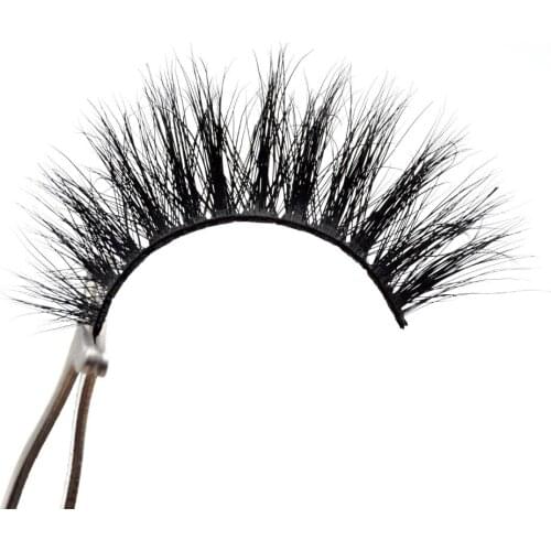 Visofree Eyelashes Handmade Full Strip Lashes Thick Mink Eyelashes Makeup False Eyelashes 100% cruelty-free mink fur Eye Lashes
