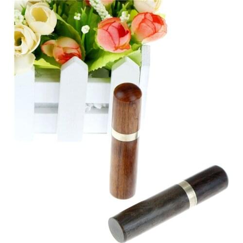 1Pcs Handmade Craft Room Decorate Wood Toothpick Holder Box Capsule Case Pearwood Blackwood/Rosewood Outdoor Home Supplies