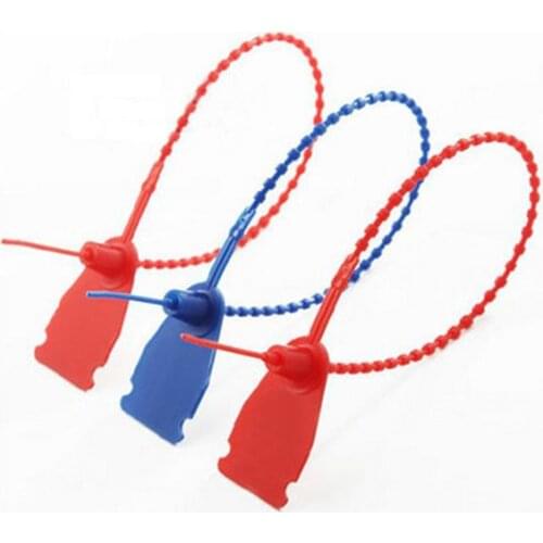 10PCS Hot sale bead type 360mm Plastic cable ties Container plastic Self-Locking seals tank blockade