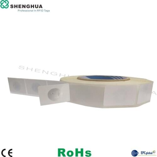 1000pcs/pack ISO14443A RFID Passive Tag NFC Door Key HF Roll Label Sticker For Samsung Phones