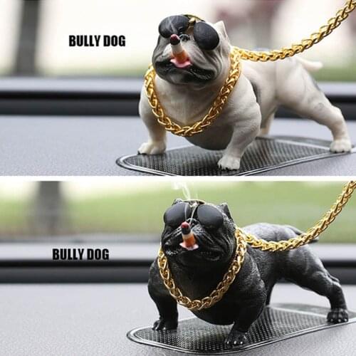 Car Interior Accessories Ornaments Dog Car Decoration Creative Personality High Grade Car Fashion Simulation Dashboard Dog Doll