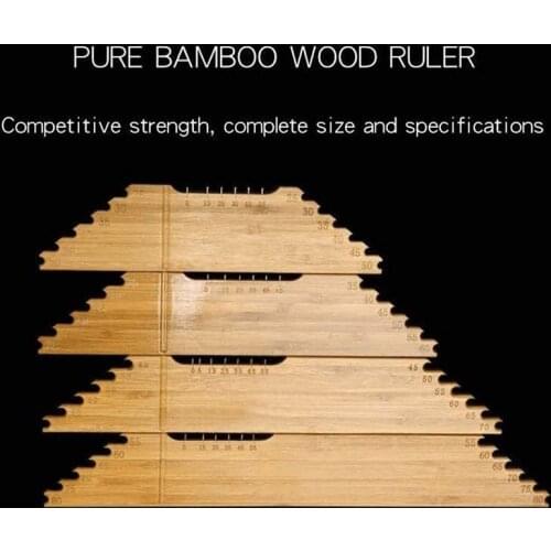 Bamboo Wood Wrapped Wire Fishing Winding Board Fishing Line Board Spool Fishing Line Accessories Sub-Line Ruler Fishi Tool