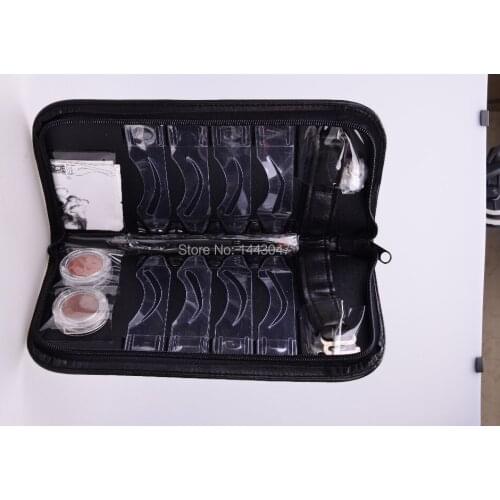 Freeshipping 1Set Perfect Brow Stenciling Kit & Eyebrow Stencil For Eyebrow Design