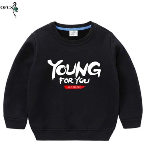 Children Plush Sweatshirt Boys Girls Soft and Thick Warm Sweater Baby Winter New Cartoon Children Clothes