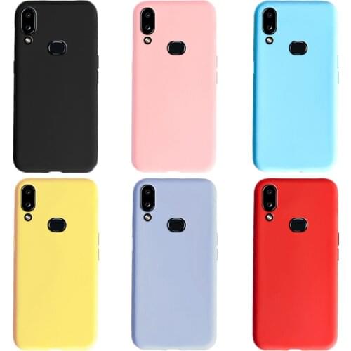 For Samsung Galaxy A10S Case 2019 Soft Silicon TPU Matte Bumper Cover For Samsung A10S GalaxyA10S A 10S A107 SM-A107F Phone Case