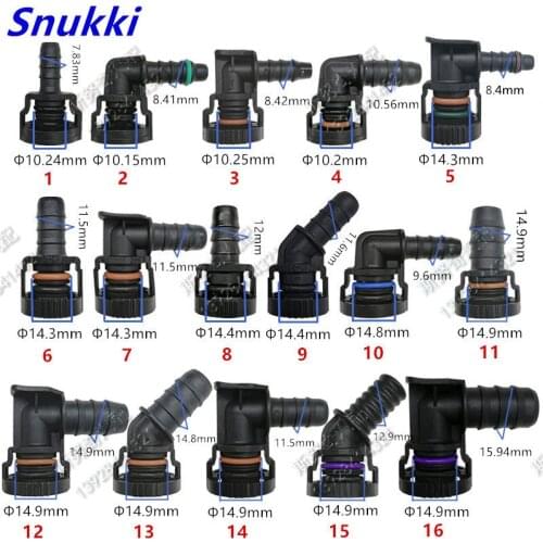 Water pipe fittings water kettle connector plastic Fuel line quick connector for car 10pcs a lot