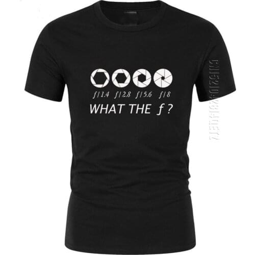 Letter Print Men T-shirt Cotton Camera Artist Photographer T Shirts Funny Designer Summer Clothes Street Style Guys Tops Tees