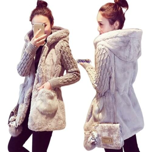 GPFDRL Women's Jackets With Fur