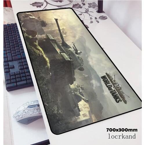 World of tanks mouse pads 70x30cm pad to mouse notbook computer mousepad Gift gaming mousepad gamer to keyboard laptop mouse mat