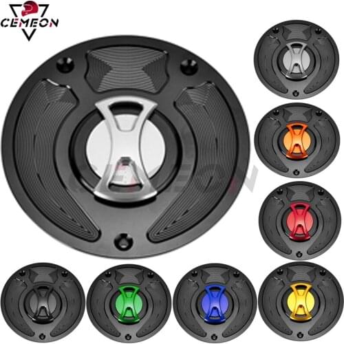 For Honda Hornet 599 CB600F CB1000 CB1000R CBF1000 CB1300 CB1300S CNC aluminum Motorcycle modification keyless fuel tank cover