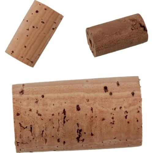 1 pcs Wooden Color Musical Instrument Piccolo / Flute Cork Woodwind Parts Natural Cor