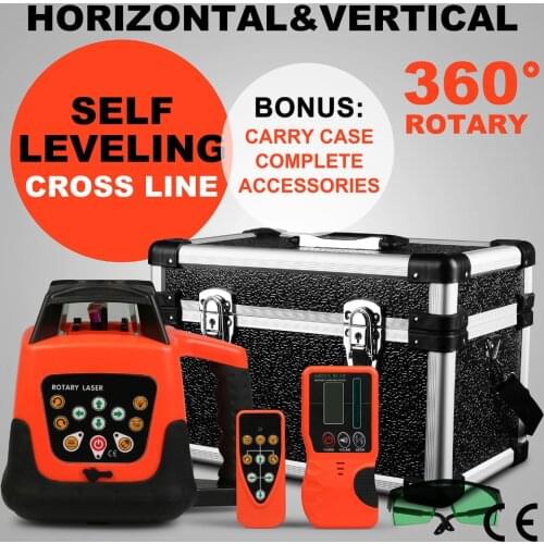 New Green Beam Auto Self Levelling Rotating Rotary Laser Level 500m