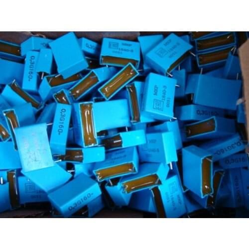 Original new 100% MKP 1840 series 160V 0.3UF blue poleless capacitor (Inductor)