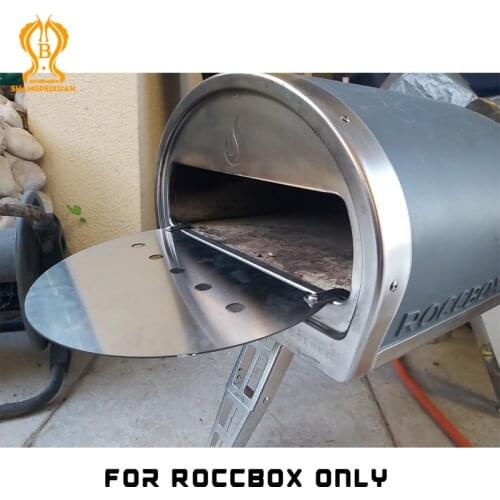 SHANGPEIXUAN Custom Made Roccbox Pizza Oven Stand 304 Stainless Steel Support Frame Panel Thick Board Pizza Oven Accessory Plate