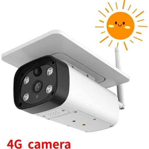 Y8 4G Outdoor Solar Powered Security Camera Low Power Rechargeable Battery Wire Free Solar 4G Camera 1080P Wireless camera