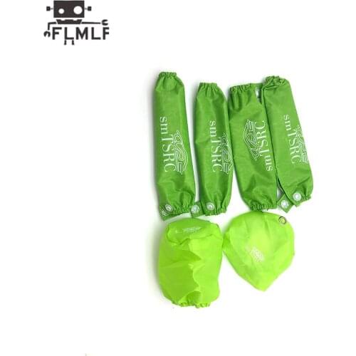 TSRC Air Filter Pull Starter and Front OR Rear Shock Absorber Dustproof Cloth Cover for 1/5 Hpi Rovan Km Rofun Baja 5b 5t 5sc ss