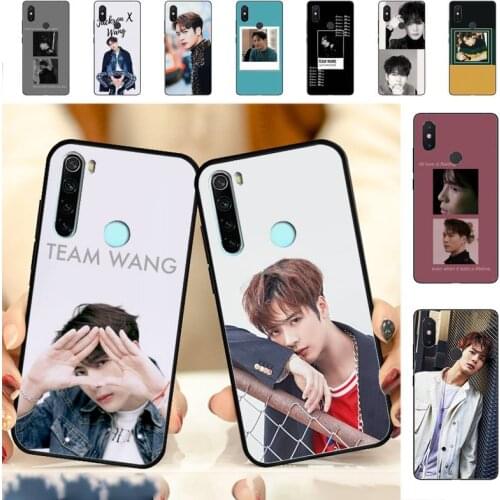 YNDFCNB Hong Kong pop singer Jackson Wang Phone Case for Redmi Note 8 7 9 4 6 pro max T X 5A 3 10 lite pro