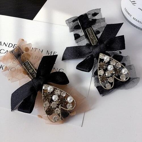 New Korea Fashion pearls Hair Clip Barrettes for Women Girls elegance Pearl hair clips Hairpins Hair Accessories set