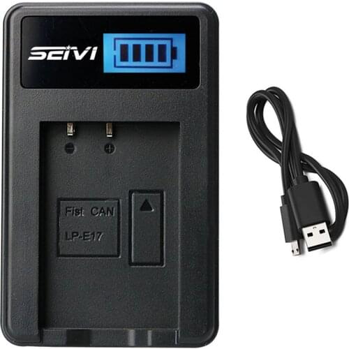 Battery Charger For Canon EOS M6 Mark II, EOS M3, M5, M6, EOS RP, EOSM3 EOSM5 EOSM6 EOSRP Mirrorless Digital Camera