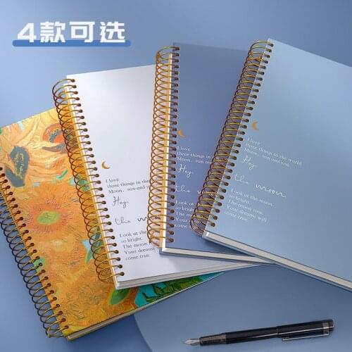 B5 Notebook Binder Sketchbook Journal Office Supplies Thicken Spiral Notebooks Journals Book Diary School Stationery Agenda