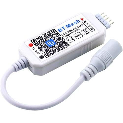 DC12-24V Hao Deng APP MINI BT Bluetooth Mesh RGBW Controller For LED RGBW Strips