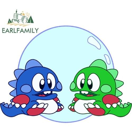 EARLFAMILY 13cm x 9.8cm for Bubble Bobble Arcade Decal Personality Creative VAN Car Stickers Vinyl Car Wrap Waterproof Decor