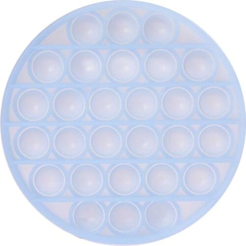 Fitget Toys Push Bubble Fidget Sensory Toy Night Glowing Autism Special Needs Stress Reliever Educational Toy Simple Dimple