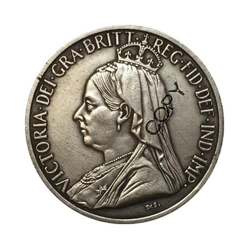 Cyprus 1901 18 Piastres COIN COPY 29..8mm