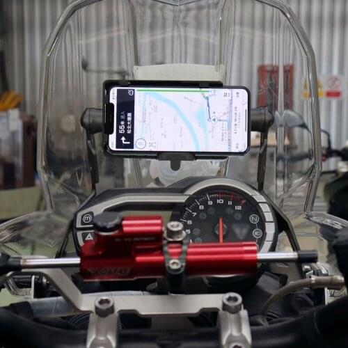 GPS Accessory Mount 2016-2017 For Tiger 800 XCX/XRX Motorcycle SMART PHONE Navigation Plate Bracket Adapt Holder Kit