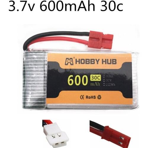 3.7V 600mAh 30c Lipo Battery 802540 for Syma X5 x5c X5SW X5HC X5HW CX-30 M68 509 509G 509W 510 HJ818 HJ819 X400 X500 X300C 1315S