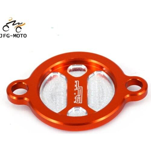 Motorcycle Oil Filter Cap Cover For KTM SXF250 XCF250 EXCF250 XCFW250 SXF350 EXCF350 XCF350 XCFW350 XCW400 SXF450 450SMR EXC530