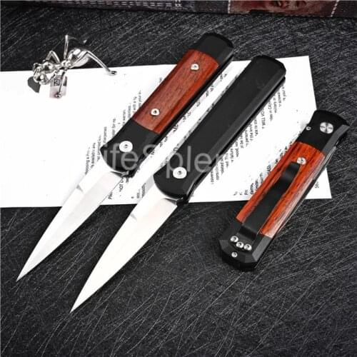 Prote Godfather 920 Pocket Folding Knife 154cm Blade Single Action Tactical Rescue Hunting Fishing EDC Survival Tool Knives