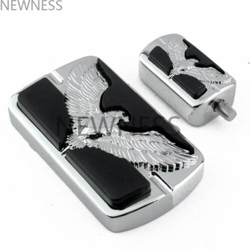 Motorcycle Shifter Peg Shift Brake Pedal Pad Cover For Harley Breakout Street Glide Dyna Heritage Softail Sportster 883 1200