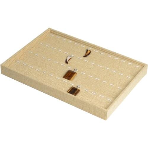 Gift Box New Hot Multifunctional Showcase 35*24*3cm Jewelry Display Exquisite Bracelet Pendant Ring Earrings Organizer Holder