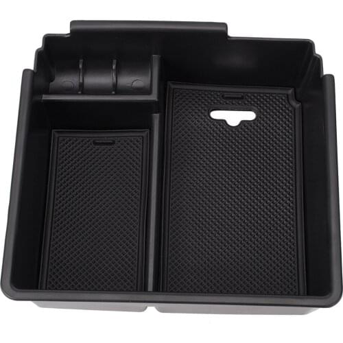 Armrest Car Storage Box Organizer Tray Automobile Center Console Container For Ranger 2016-2018