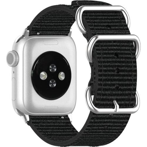Band for Apple Watch Series 5 4 3 2 40MM 44MM 38MM 42MM Sport Bracelet Strap For iwatch Band metal loop Accessories